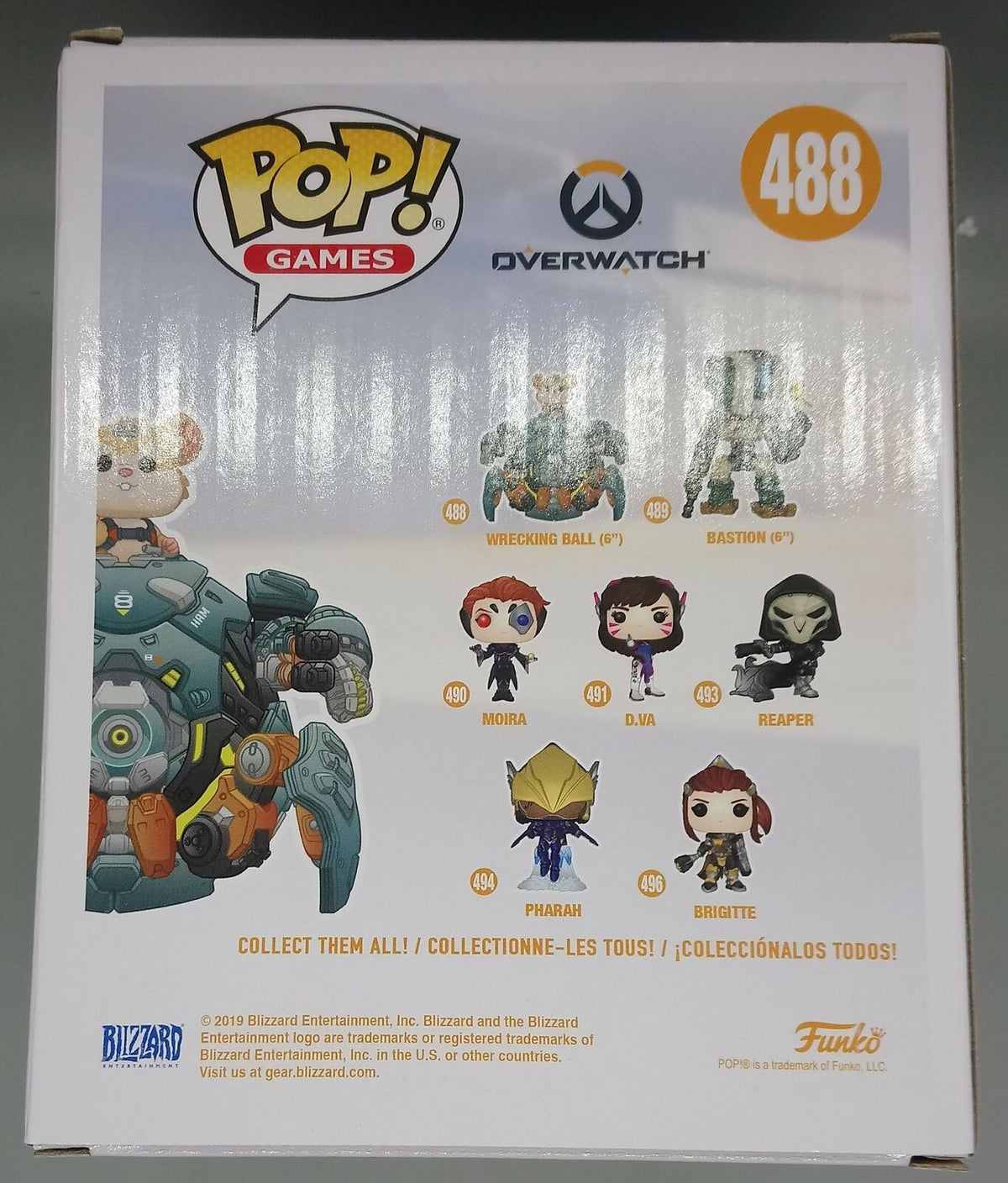 488 Wrecking Ball - 6 Inch - Overwatch Funko POP