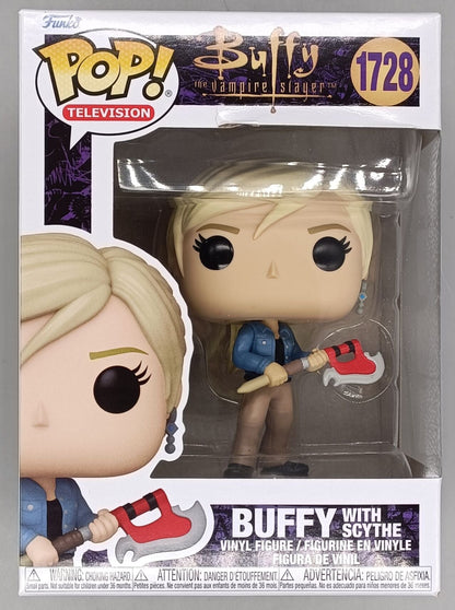 1728 Buffy w/Scythe - Buffy the Vampire Slayer Funko POP - Box Damaged
