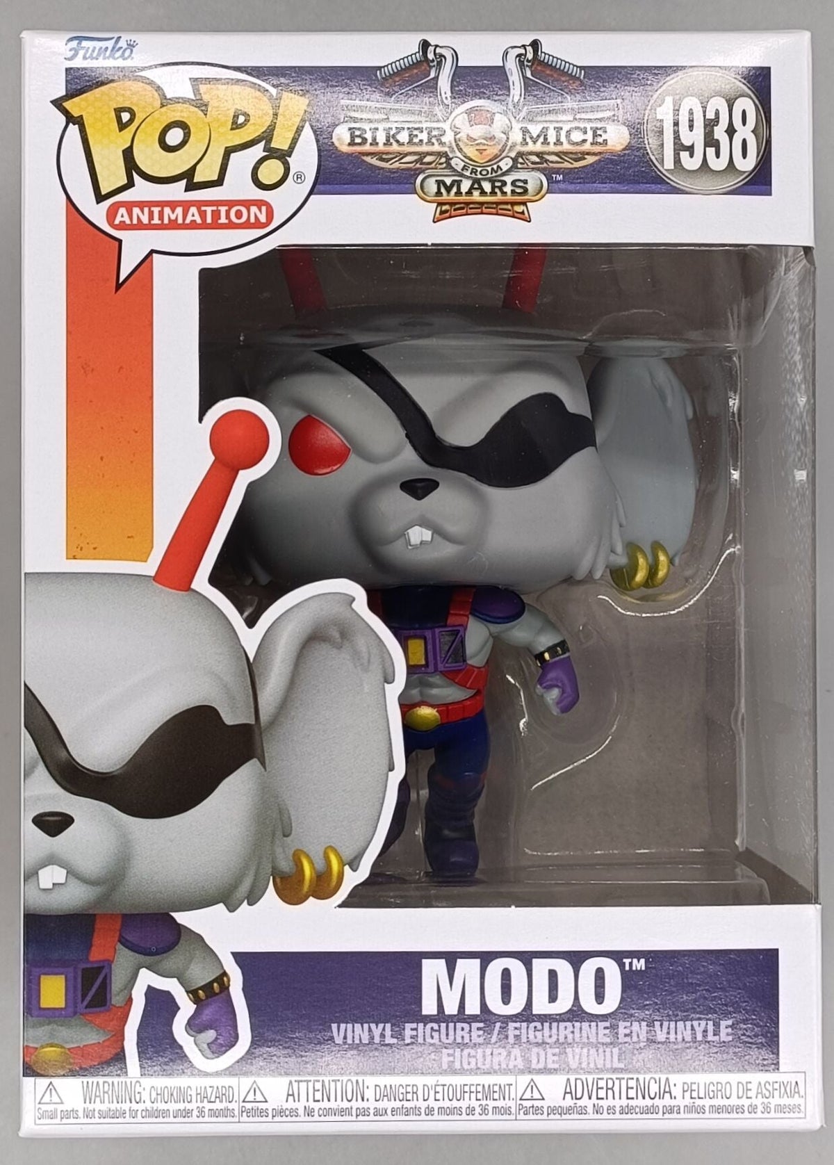1938 Modo - Biker Mice From Mars Funko POP - Brand New