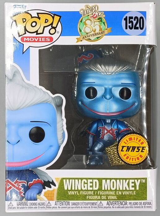 1520 Winged Monkey - Chase Metallic  Wizard of Oz 85th Anniversary Funko POP - Brand New