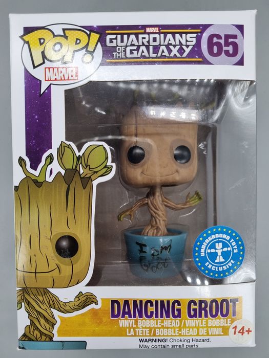 65 Dancing Groot Guardians of the Galaxy Funko POP - Box Damaged Funko