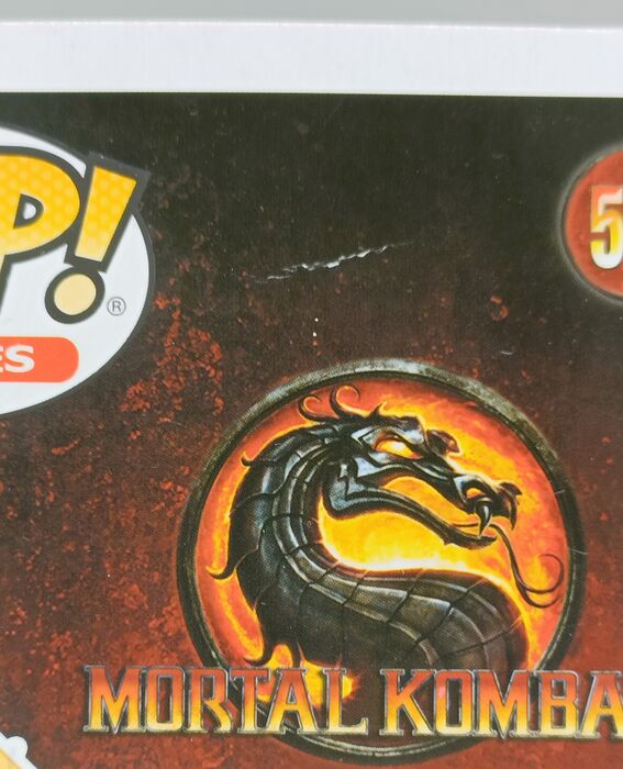 539 Raiden (with Lightning) - Mortal Kombat - Box Damaged Funko POP