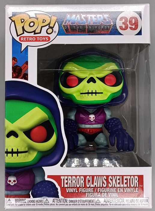 39 Terror Claws Skeletor - Masters Of The Univer Box Damaged Funko POP