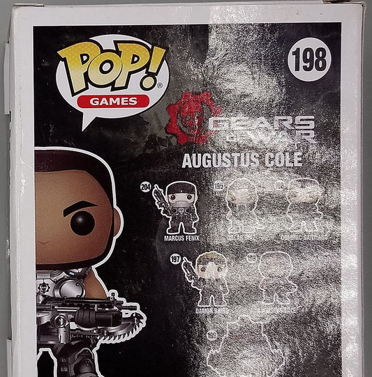 198 Augustus Cole - Gears of War - Box Damaged Funko POP