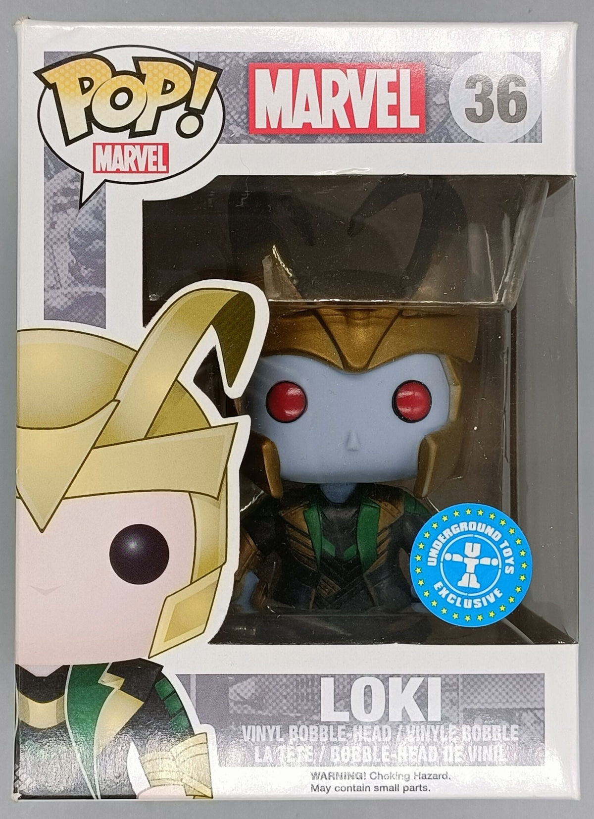 36 Loki (Frost Giant) - Marvel Funko POP - Box Damaged Funko