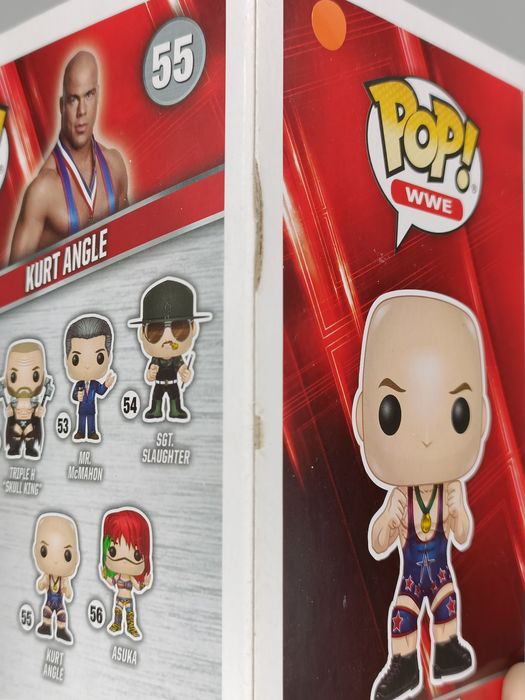 55 Kurt Angle - WWE - Box Damaged Funko POP