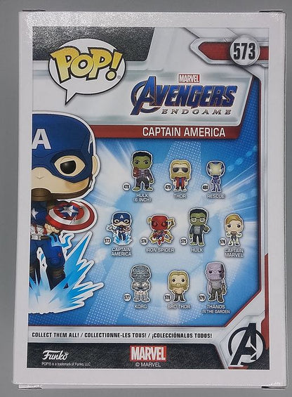 573 Captain America Mj�lnir & Broken Shield Marvel Avengers Funko POP