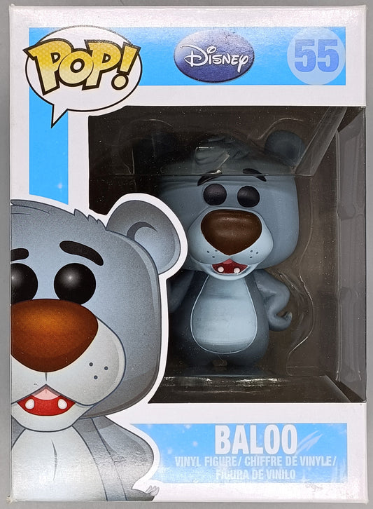 55 Baloo - Disney The Jungle Book - Box Damaged Funko POP Funko