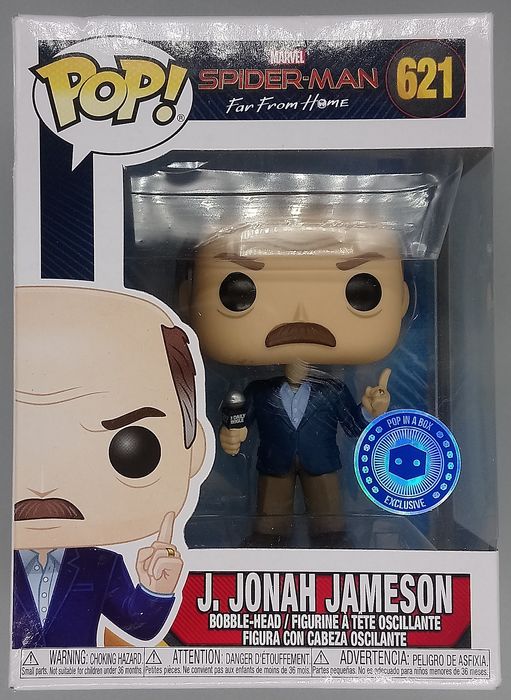 621 J. Jonah Jameson - Marvel Spider-Man - Box Damaged Funko POP