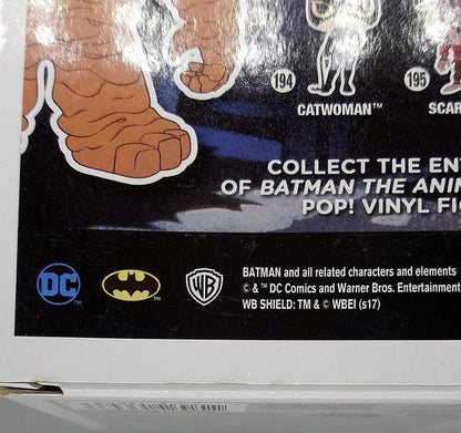 191 Clayface - DC Batman Animated Series - Box Damaged Funko POP