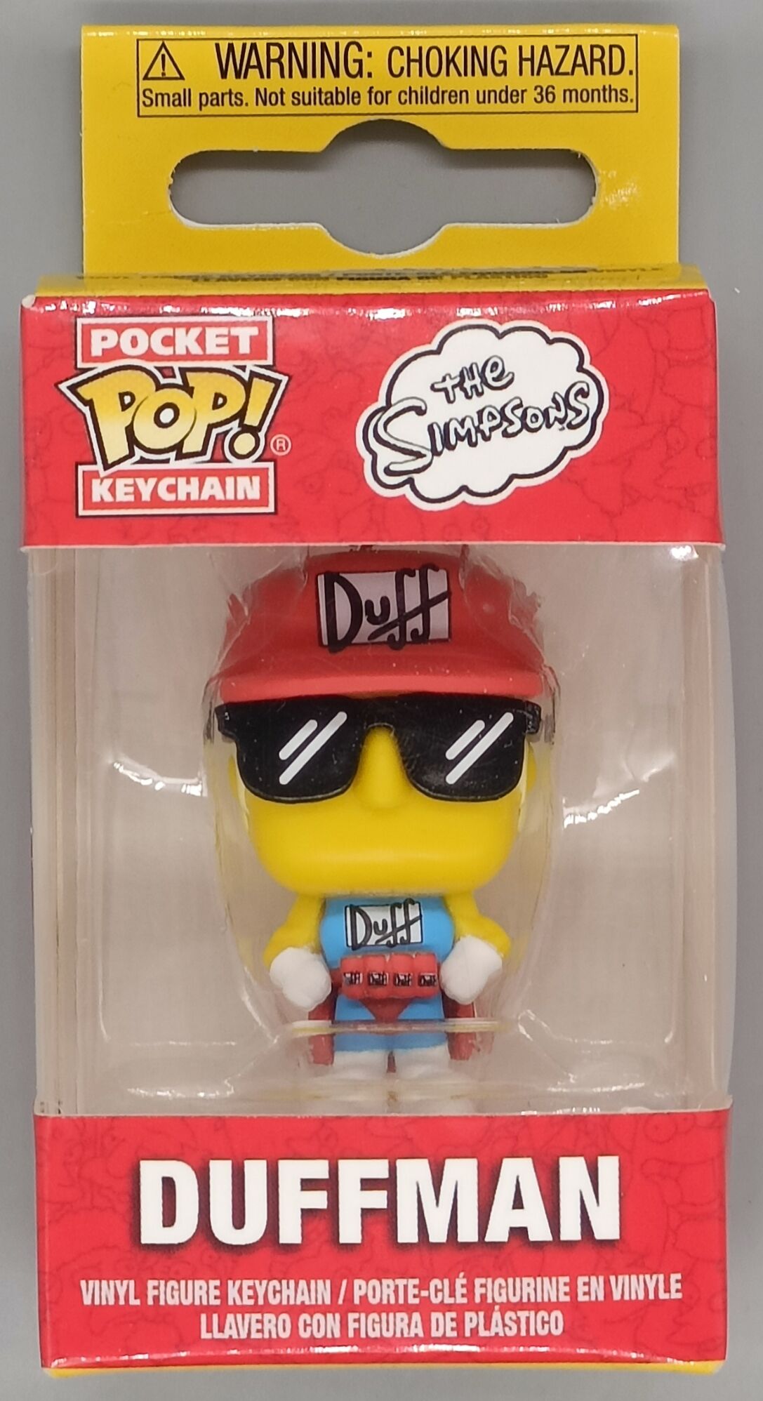 Duffman - The Simpsons - Funko Keychain Funko