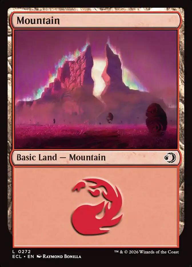 272 - Mountain - Lorwyn Eclipsed - Normal - Magic: The Gathering Card