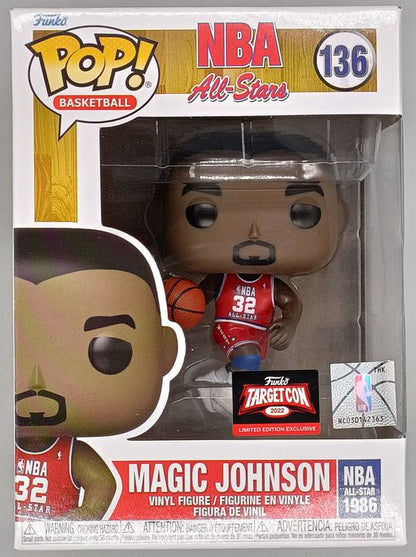 136 Magic Johnson (AllStars 1986) - NBA Funko POP Funko