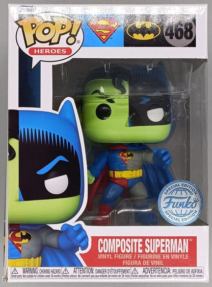 468 Composite Superman Batman - DC - Box Damaged Funko POP Funko