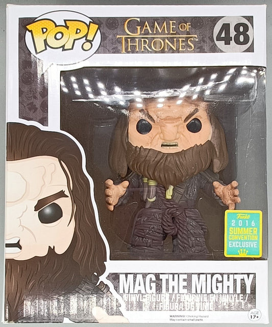 48 Mag the Mighty - 6 Inch - Game of Thrones 2016 Con Funko POP