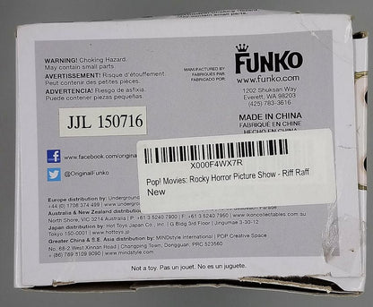 212 Riff Raff - Rocky Horror Picture Show - Box Damaged Funko POP