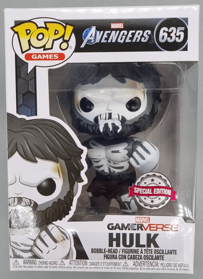 635 Hulk (Skeleton) - Marvel Avengers Game Funko POP