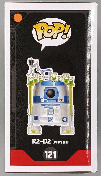 121 R2-D2 (Jabba's Skiff) - Star Wars - Smuggler Box Damaged Funko POP