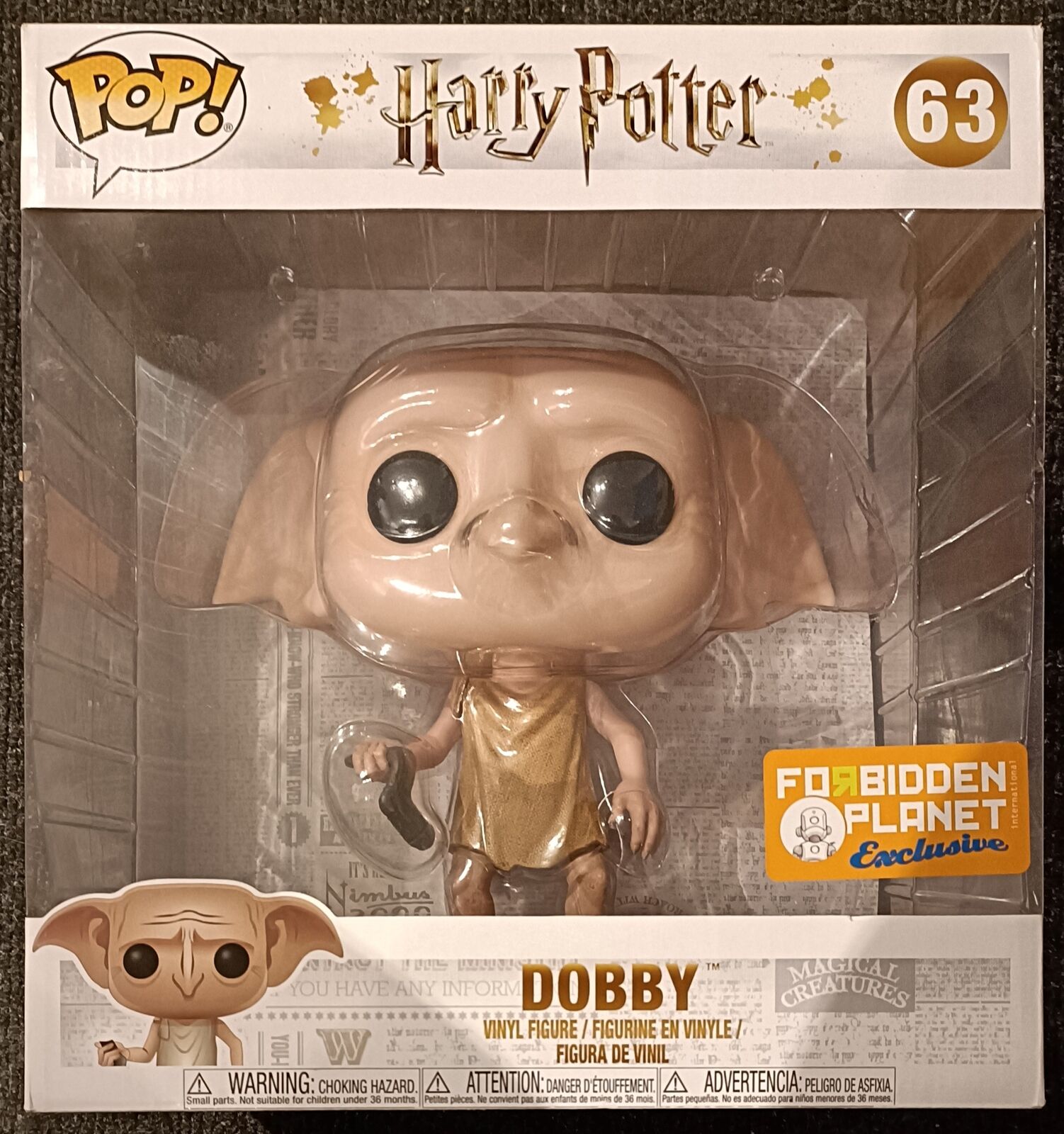 63 Dobby - 10 Inch - Harry Potter Funko POP