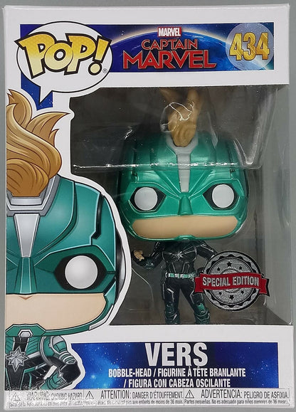 434 Vers (Masked) - Marvel Captain Marvel Funko POP
