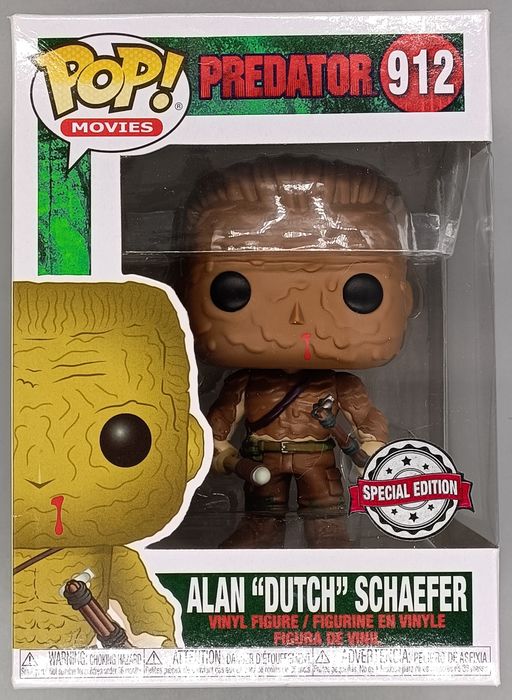 912 Alan Dutch Schaefer - Predator - Box Damaged Funko POP