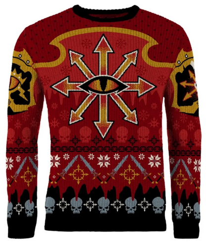 Warhammer 40,000: Chaos Christmas Jumper (Size XXXL)