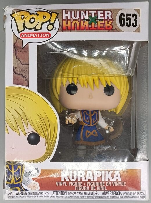 653 Kurapika - Hunter X Hunter - Box Damaged Funko POP Funko
