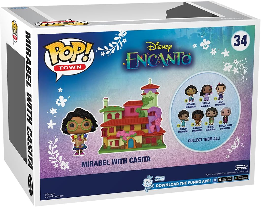 34 Mirabel with Casita - Town - Disney Encanto Funko POP - Brand New