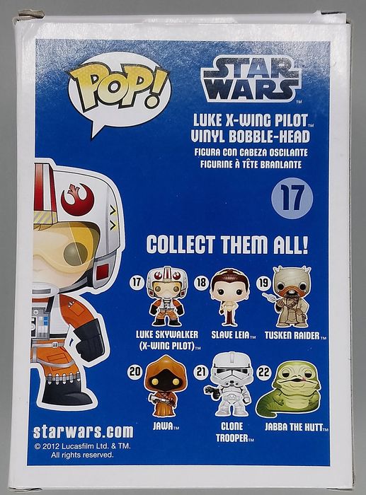 17 Luke Skywalker (X-Wing Pilot) - Star Wars - Box Damaged Funko POP