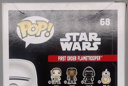 68 First Order Flametrooper (Force Awakens) Star Wars - Funko POP - Box Damaged