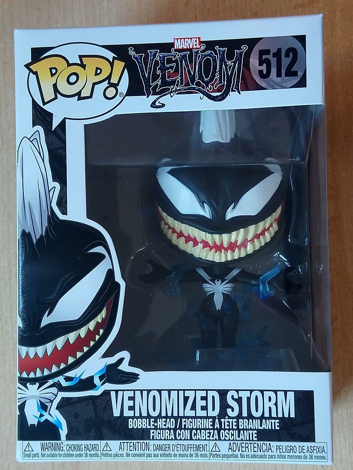 512 Venomized Storm - Marvel Venom Funko POP