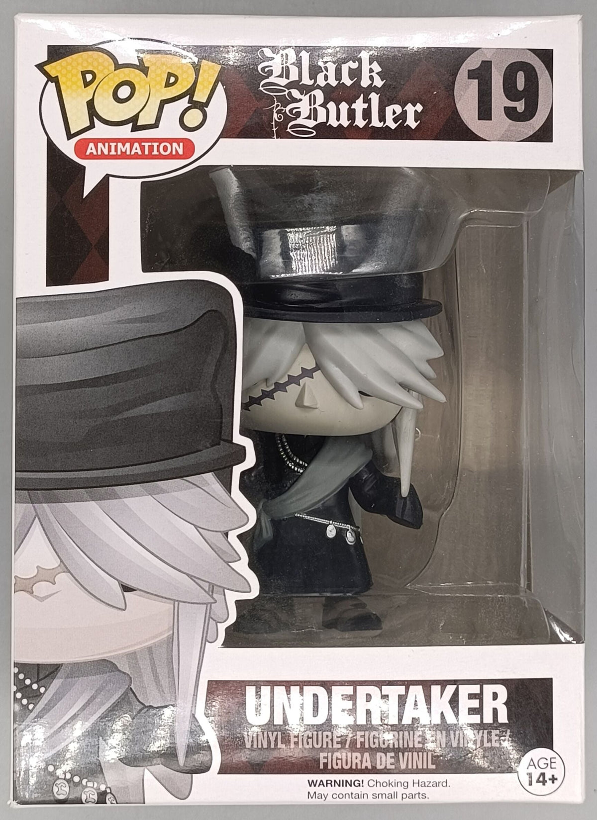 19 Undertaker - Black Butler - Funko POP - Box Damaged Funko