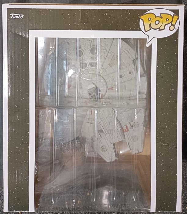321 Han Solo in the Millennium Falcon Deluxe Star Wars - Box Damaged Funko POP