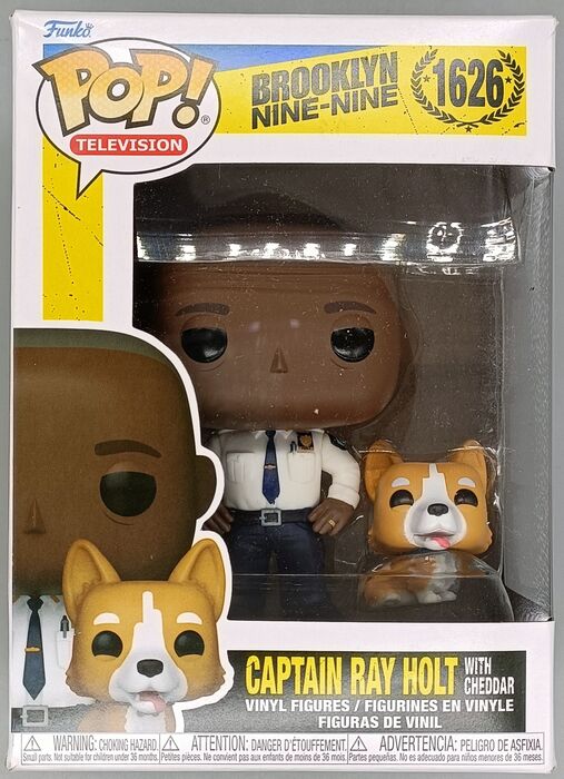 1626 Captain Ray Holt - Brooklyn Nine-Nine - Box Damaged Funko POP