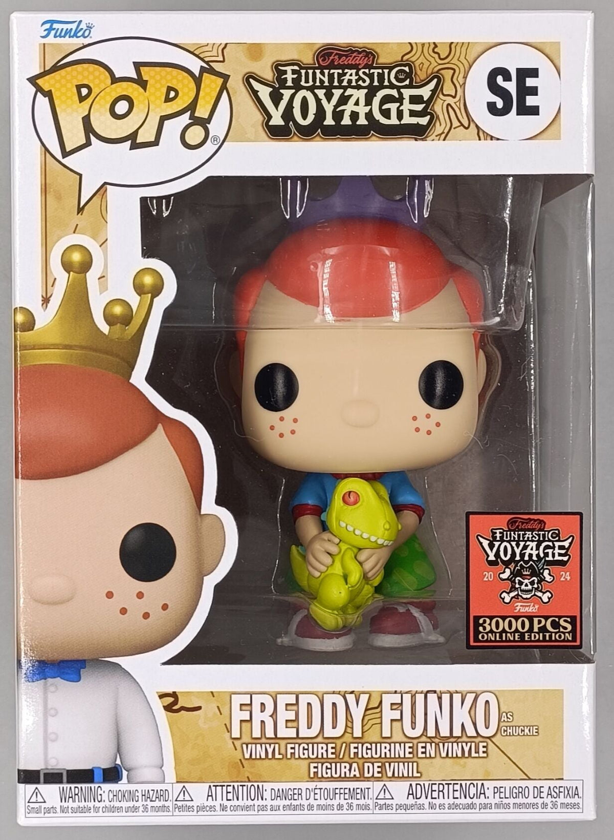 SE Freddy Funko as Chuckie - 3000 Limited Edition - Freddy’s Funtastic Voyage Funko POP Funko