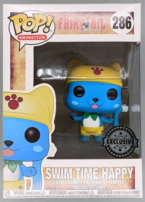 286 Swim Time Happy - Fairy Tail - Box Damaged Funko POP