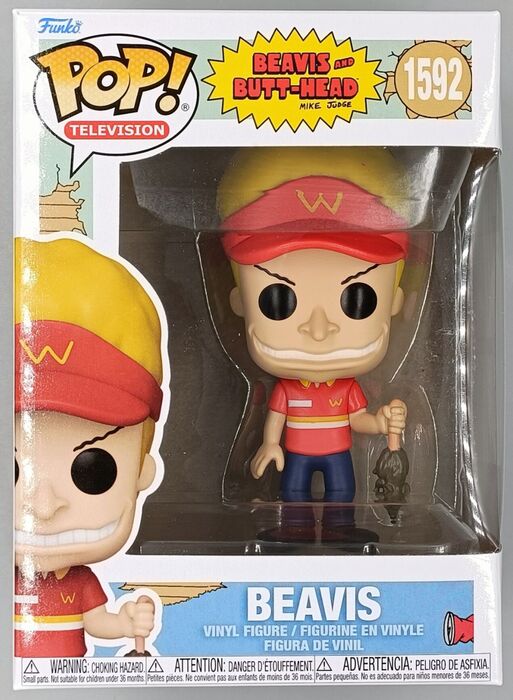 1591 Beavis - Beavis and Butthead Funko POP - Brand New
