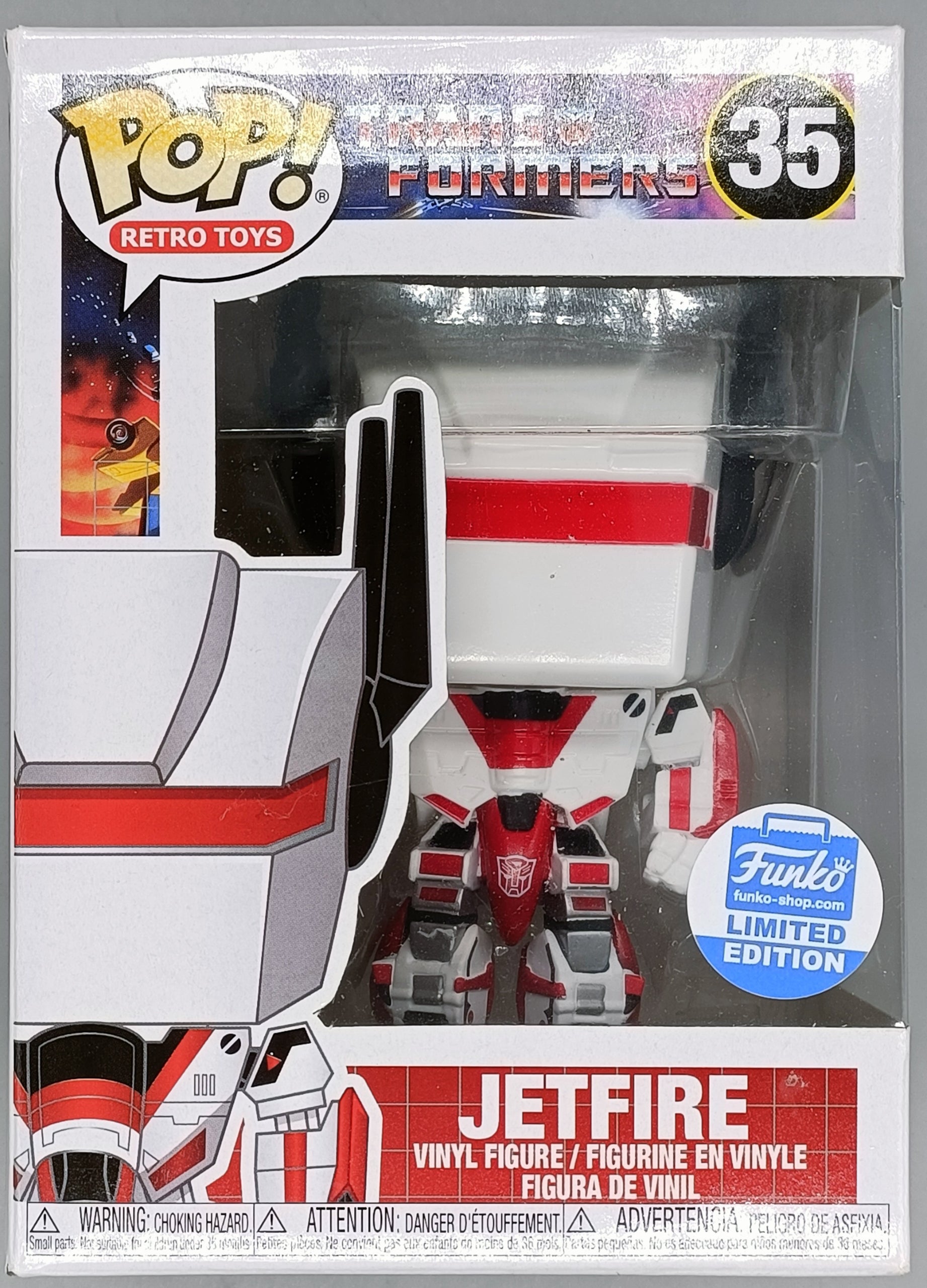 35 Jetfire - Transformers - Box Damaged Funko POP