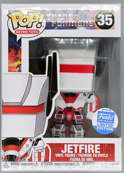 35 Jetfire - Transformers - Box Damaged Funko POP Funko