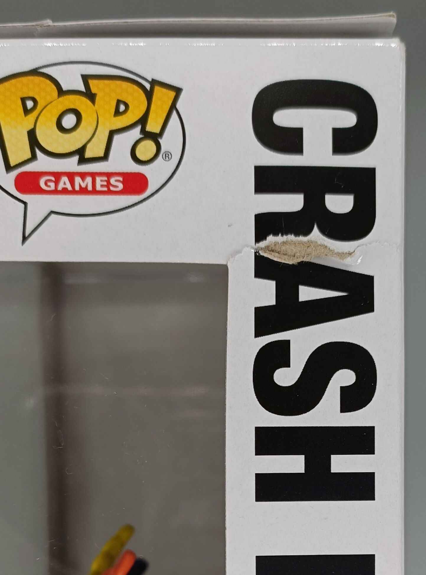 06 Crash Bandicoot - Games Cover - Funko POP - Box Damaged