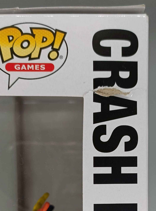 06 Crash Bandicoot - Games Cover - Funko POP - Box Damaged