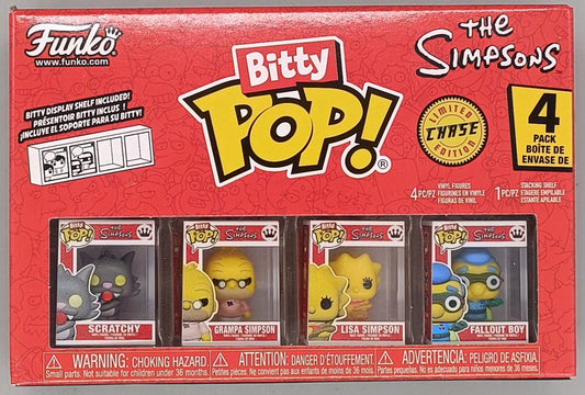 The Simpsons Bitty Pop! - The Simpsons - Scratchy 4-Pack Bitty POP - Brand New