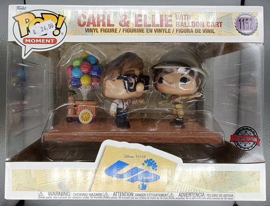1152 Carl & Ellie (Balloon Cart) Movie Moment Disney Up Funko POP