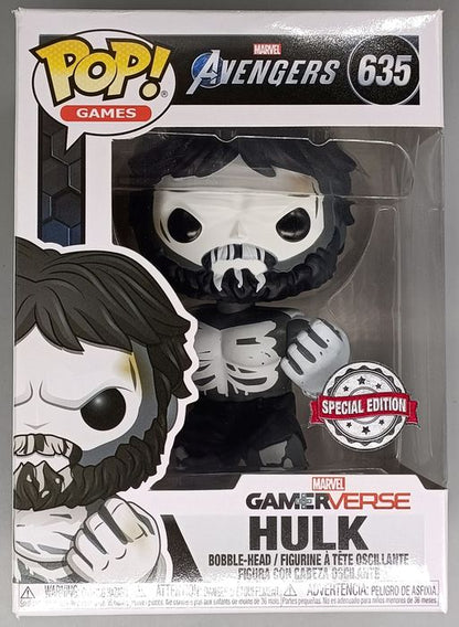 635 Hulk (Skeleton) - Marvel Avengers Game - Box Damaged Funko POP Funko