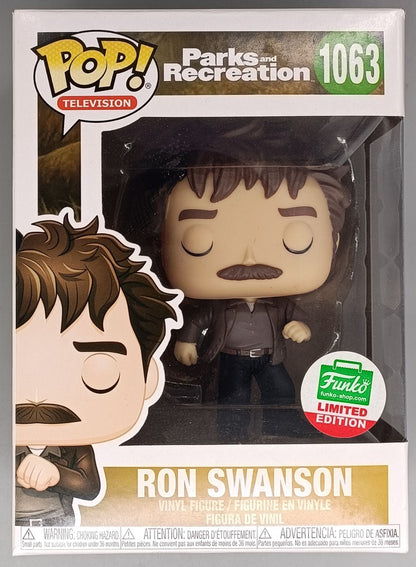 1063 Ron Swanson (Snake Juice) - Parks & Recreation Funko POP Funko