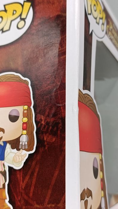 172 Captain Jack Sparrow Disney Pirates of the Caribbean Damaged Box Funko POP