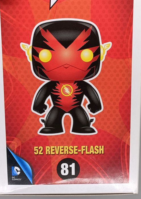 81 ReverseFlash (New 52) - DC Super Heroes - Box Damaged Funko POP