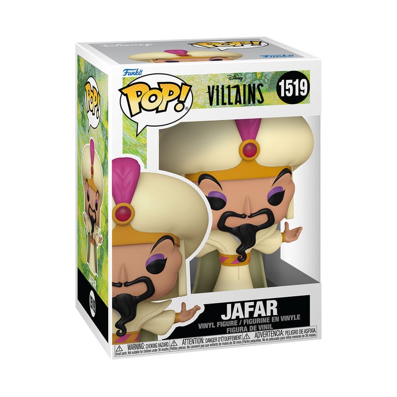 1519 Jafar - Disney Villains - Aladdin Funko POP PRESALE