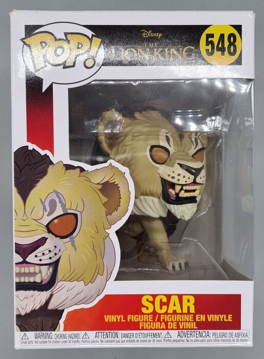 548 Scar - Disney The Lion King - Brand New Funko POP in Protector Funko
