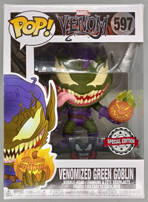 597 Venomized Green Goblin - Marvel - Box Damaged Funko POP Funko